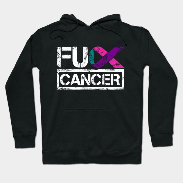 Fuck Cancer Hoodie by FUCancer